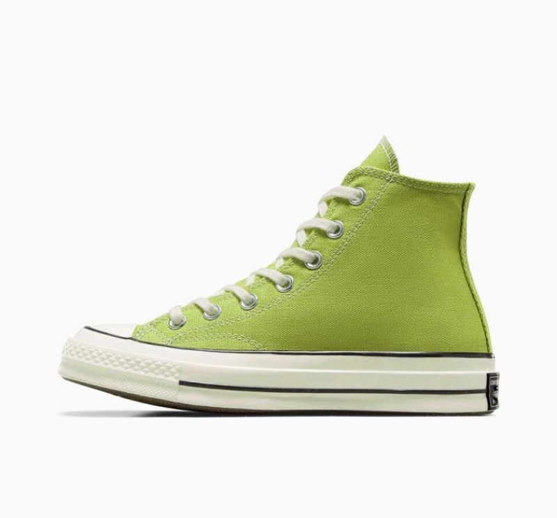 Férfi Converse Chuck 70 Canvas Magasszárú Tornacipő Világos Zöld | HUNGARY CWB5YU