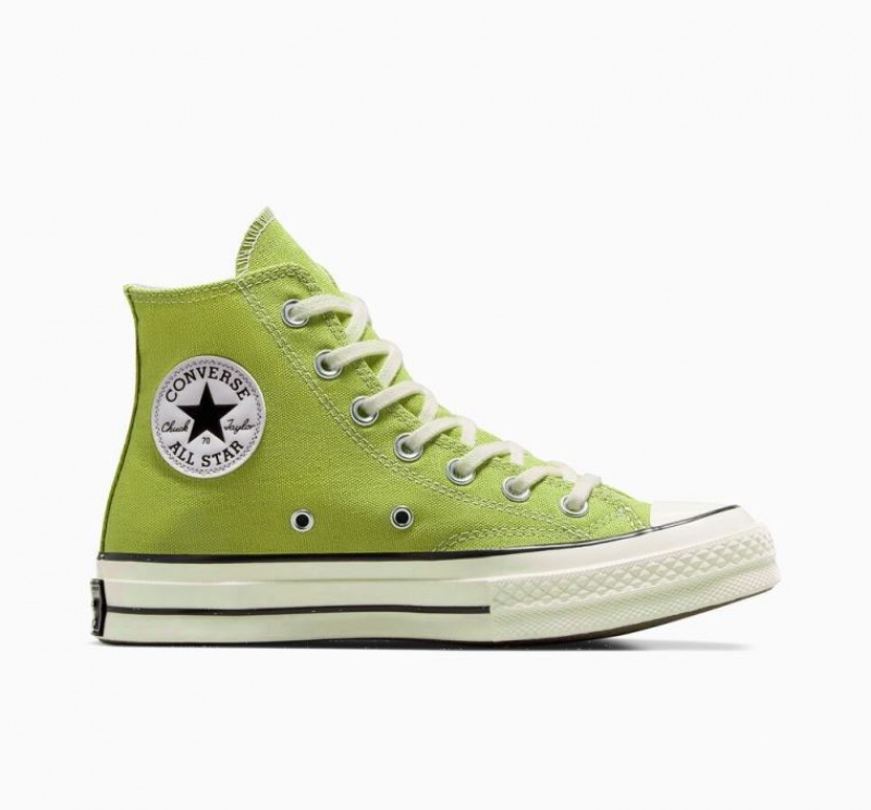 Férfi Converse Chuck 70 Canvas Magasszárú Tornacipő Világos Zöld | HUNGARY CWB5YU