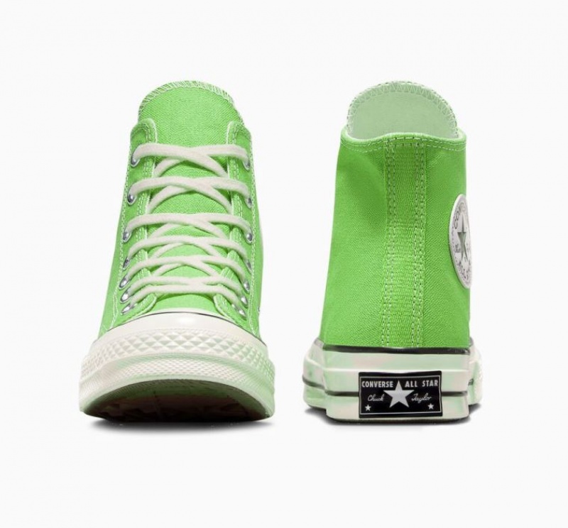 Férfi Converse Chuck 70 Canvas Magasszárú Tornacipő Zöld | HUNGARY GFY4BO