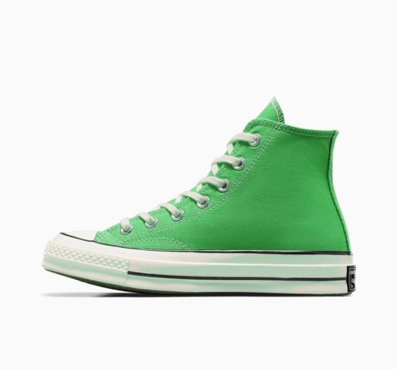 Férfi Converse Chuck 70 Canvas Magasszárú Tornacipő Zöld | HUNGARY AXZ2QG