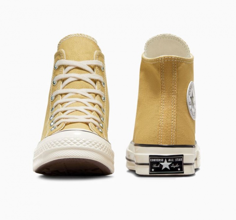 Férfi Converse Chuck 70 Canvas Magasszárú Tornacipő Sárga | HUNGARY NHY6JX