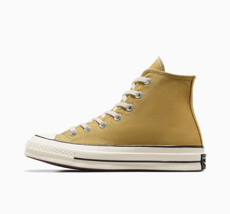 Férfi Converse Chuck 70 Canvas Magasszárú Tornacipő Sárga | HUNGARY NHY6JX