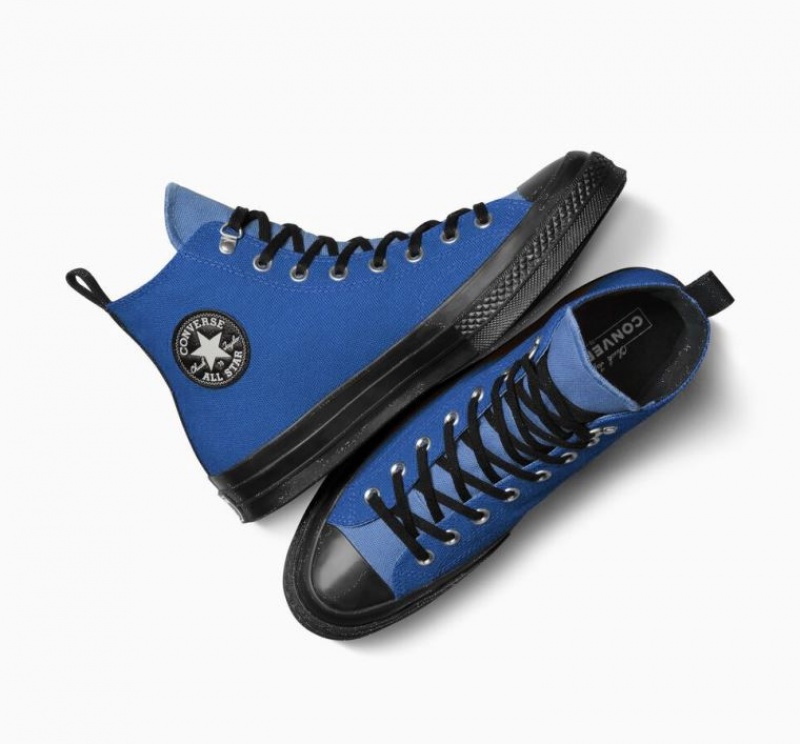 Férfi Converse Chuck 70 Gore-tex Magasszárú Tornacipő Kék | HUNGARY MXS8HQ