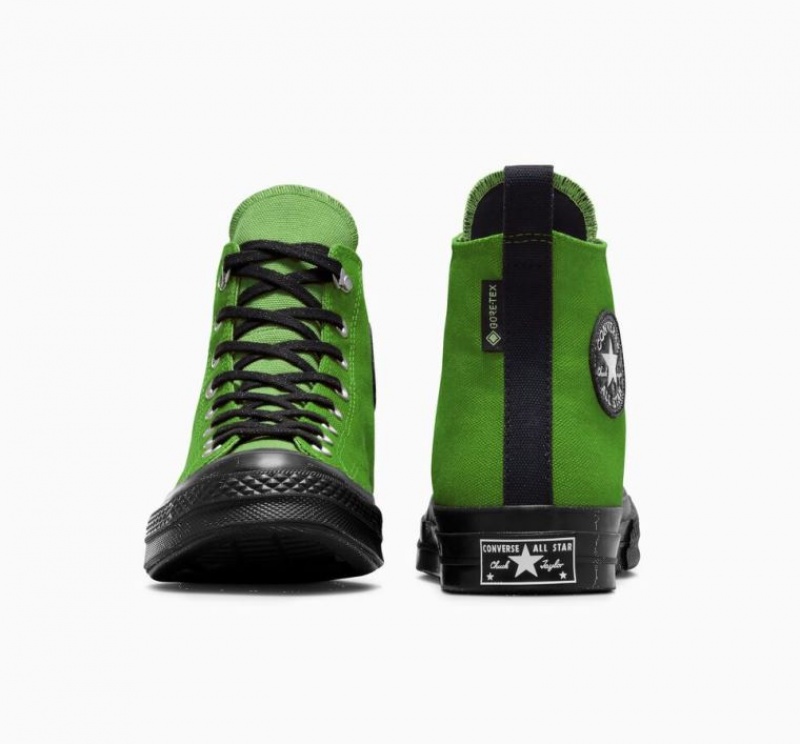 Férfi Converse Chuck 70 Gore-tex Magasszárú Tornacipő Zöld | HUNGARY BVQ2PT