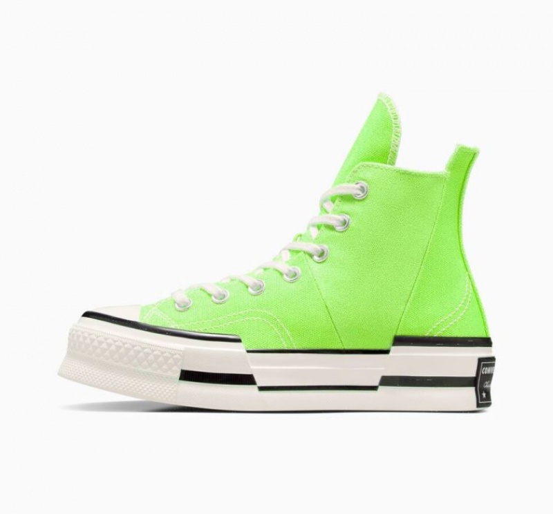 Férfi Converse Chuck 70 Plus Magasszárú Tornacipő Világos Zöld | HUNGARY MDX1KG