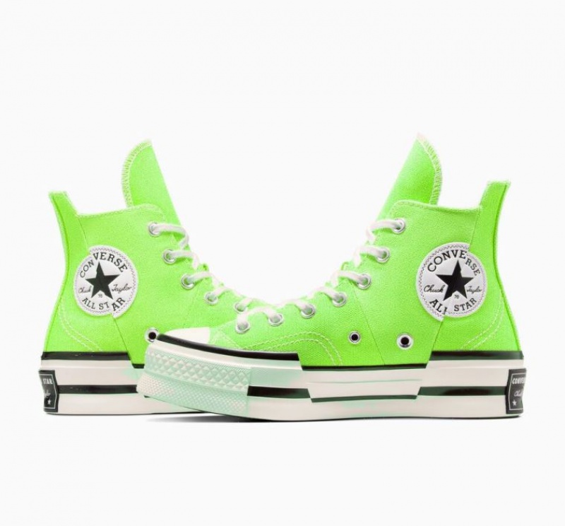 Férfi Converse Chuck 70 Plus Magasszárú Tornacipő Világos Zöld | HUNGARY MDX1KG