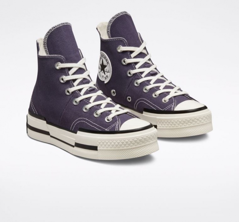 Férfi Converse Chuck 70 Plus Seasonal Color Magasszárú Tornacipő Lila | HUNGARY VWM1KG