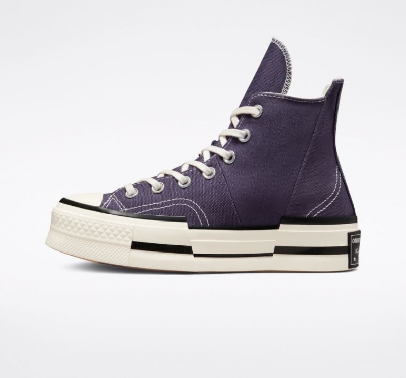 Férfi Converse Chuck 70 Plus Seasonal Color Magasszárú Tornacipő Lila | HUNGARY VWM1KG