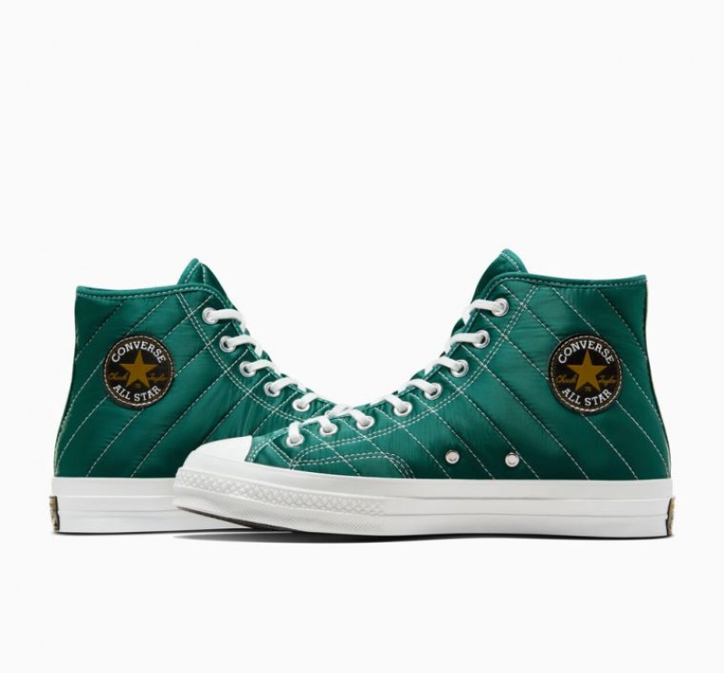 Férfi Converse Chuck 70 Quilted Magasszárú Tornacipő Türkiz | HUNGARY JCI0VW