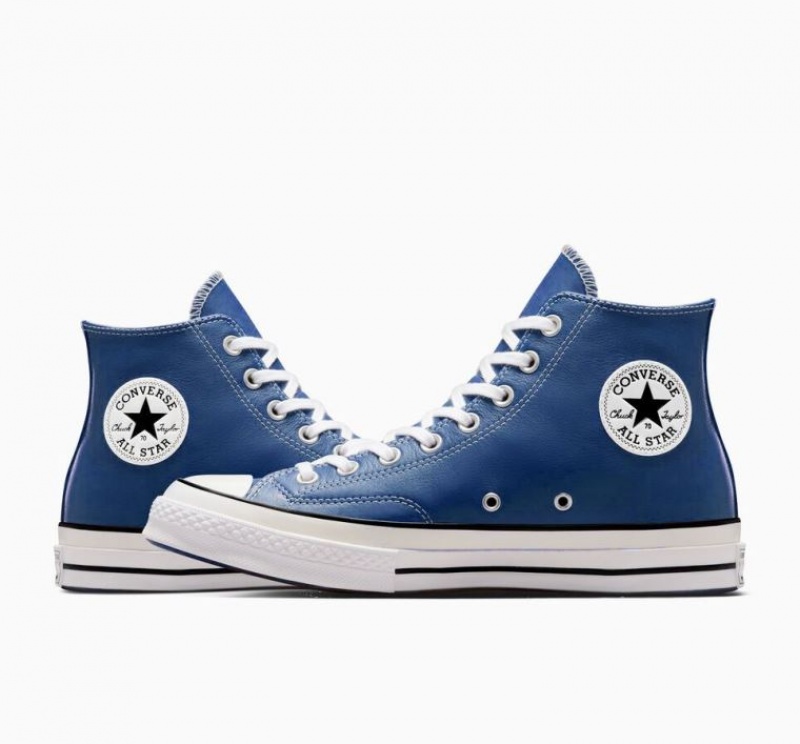 Férfi Converse Chuck 70 Surplus Leather Magasszárú Tornacipő Kék | HUNGARY VRT2FK