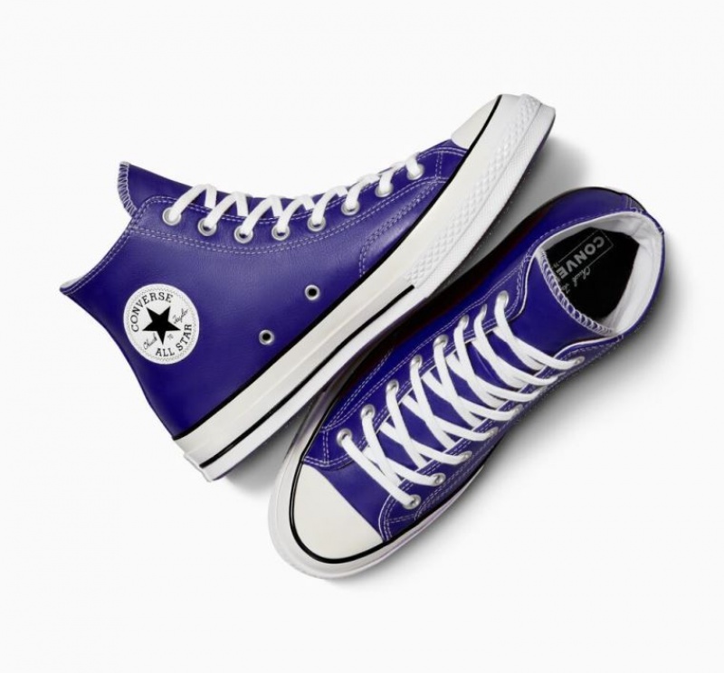 Férfi Converse Chuck 70 Surplus Leather Magasszárú Tornacipő Kék | HUNGARY IUJ5WE