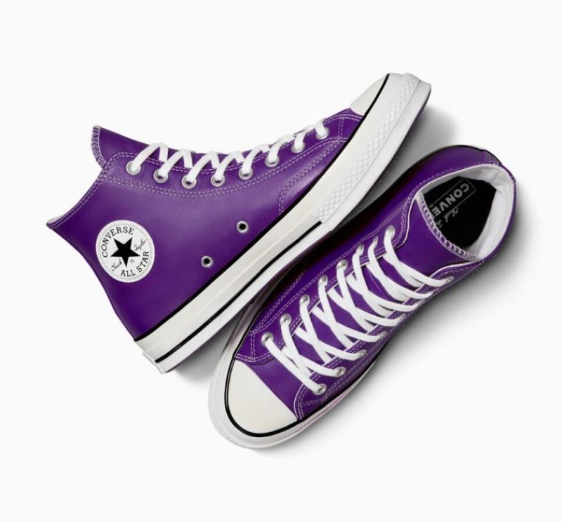 Férfi Converse Chuck 70 Surplus Leather Magasszárú Tornacipő Lila | HUNGARY BEU3TA