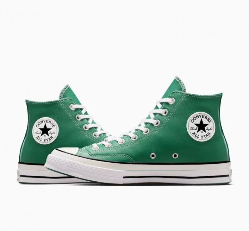 Férfi Converse Chuck 70 Surplus Leather Magasszárú Tornacipő Zöld | HUNGARY LDN6VK