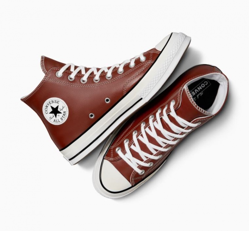 Férfi Converse Chuck 70 Surplus Leather Magasszárú Tornacipő Barna | HUNGARY UBH9XA