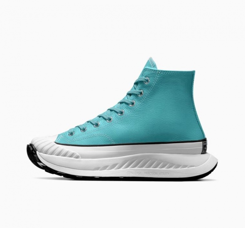 Férfi Converse Chuck Taylor 70 At-cx Leather Magasszárú Tornacipő Türkiz | HUNGARY SBG9IY