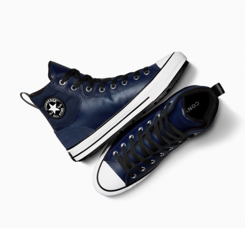 Férfi Converse Chuck Taylor All Star Berkshire Csizma Sötétkék | HUNGARY JMW1NH