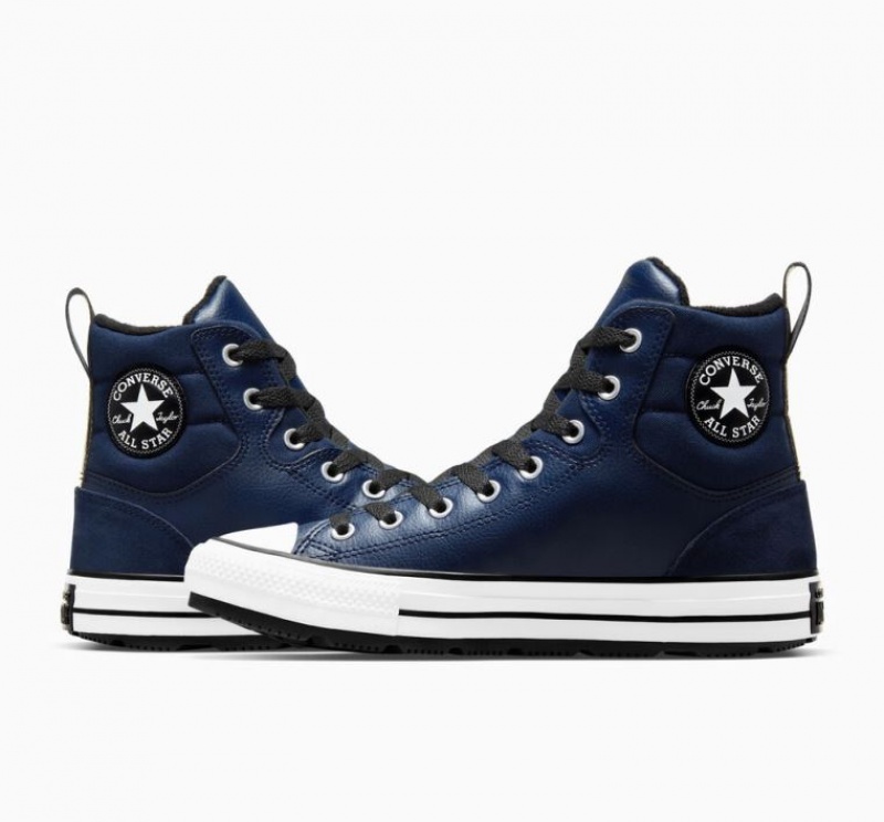 Férfi Converse Chuck Taylor All Star Berkshire Csizma Sötétkék | HUNGARY JMW1NH