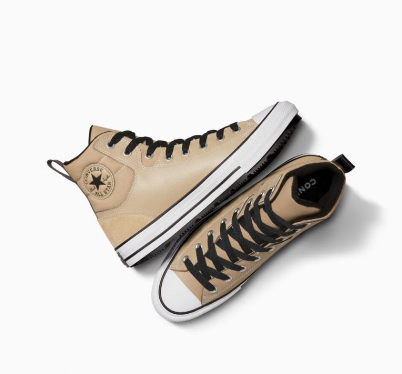 Férfi Converse Chuck Taylor All Star Berkshire Csizma Khaki | HUNGARY ZOQ9YL