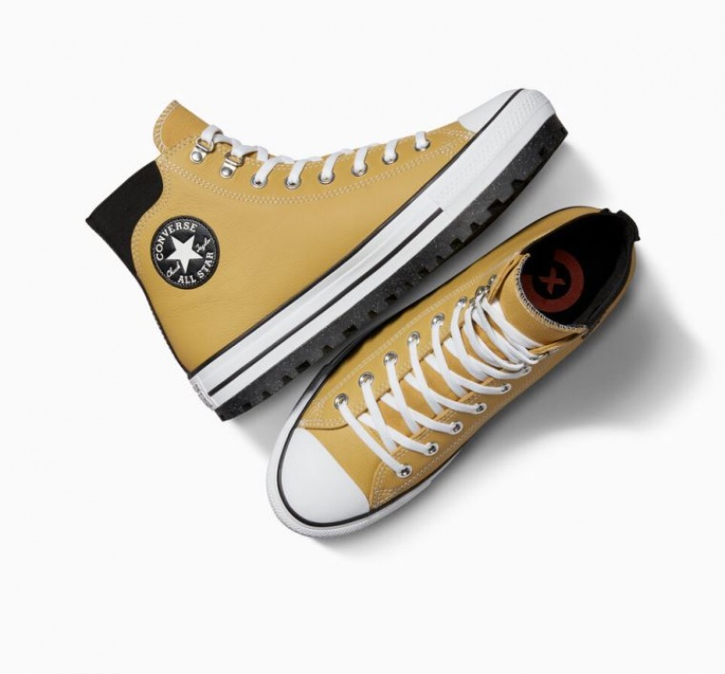 Férfi Converse Chuck Taylor All Star City Trek Vízálló Bakancs Citrom | HUNGARY DHF7EW