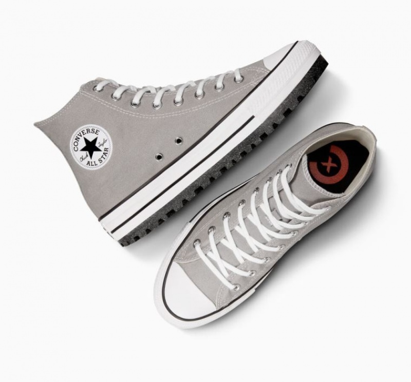 Férfi Converse Chuck Taylor All Star City Trek Magasszárú Tornacipő Szürke | HUNGARY WZG0AV