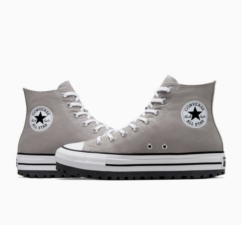 Férfi Converse Chuck Taylor All Star City Trek Magasszárú Tornacipő Szürke | HUNGARY WZG0AV