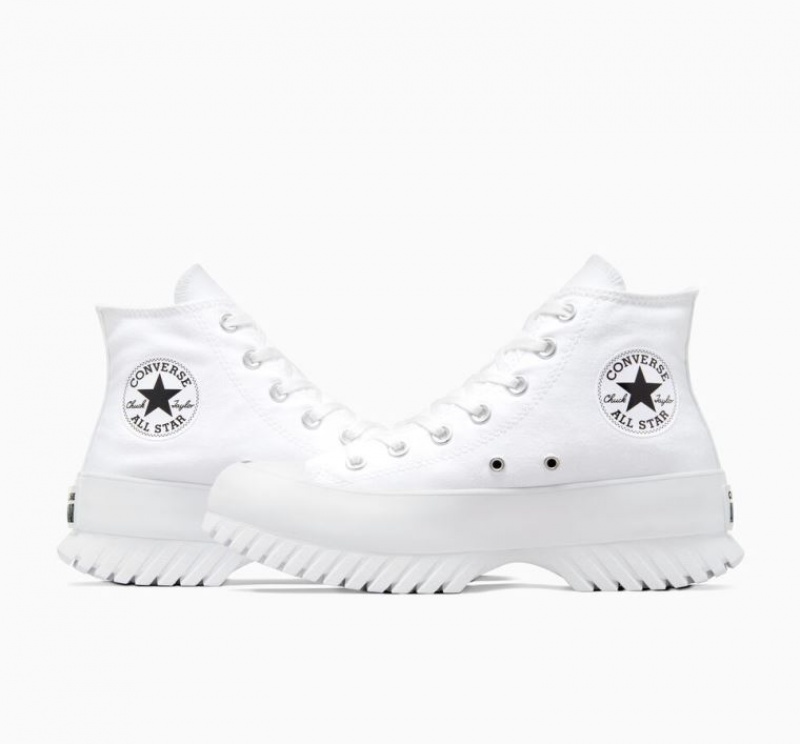 Férfi Converse Chuck Taylor All Star Lugged 2.0 Magasszárú Tornacipő Fehér | HUNGARY OMH2TC