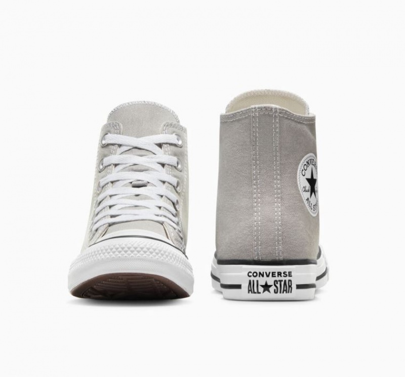 Férfi Converse Chuck Taylor All Star Magasszárú Tornacipő Szürke | HUNGARY SMI5EL