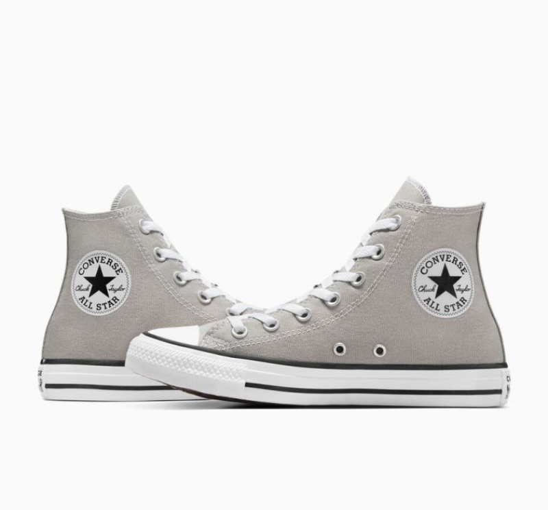 Férfi Converse Chuck Taylor All Star Magasszárú Tornacipő Szürke | HUNGARY SMI5EL