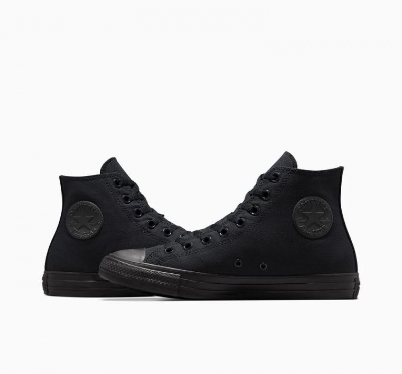 Férfi Converse Chuck Taylor All Star Magasszárú Tornacipő Fekete | HUNGARY MOX6EJ