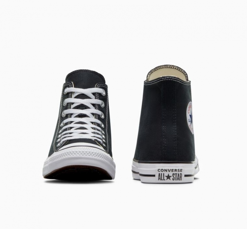 Férfi Converse Chuck Taylor All Star Magasszárú Tornacipő Fekete | HUNGARY ZTP1QK