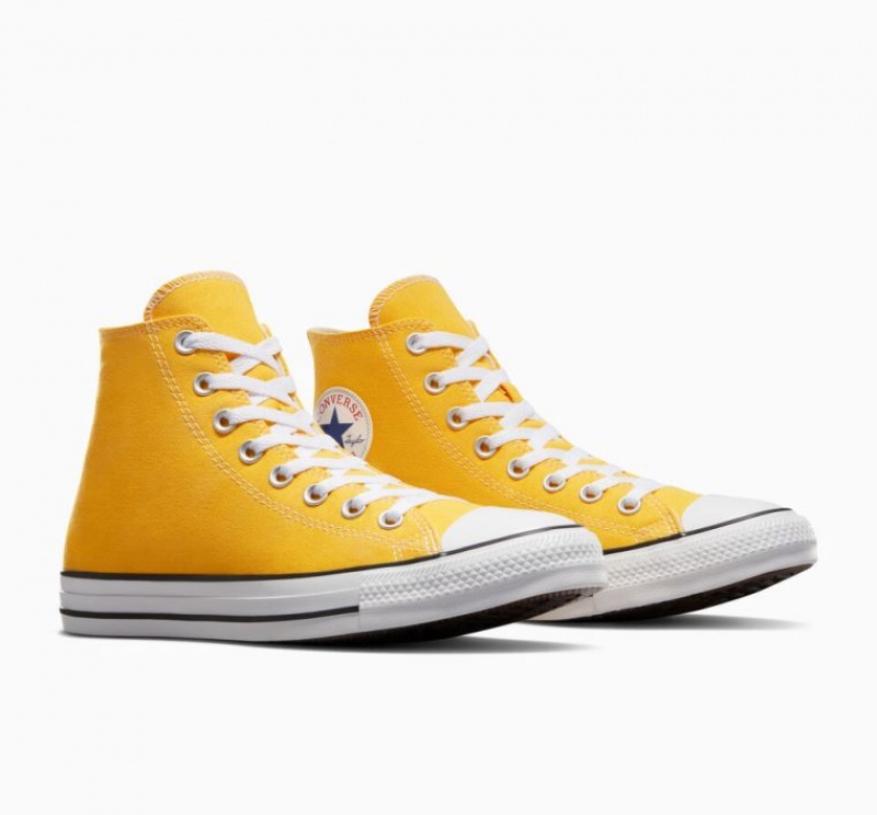 Férfi Converse Chuck Taylor All Star Magasszárú Tornacipő Citrom | HUNGARY NWB6SE