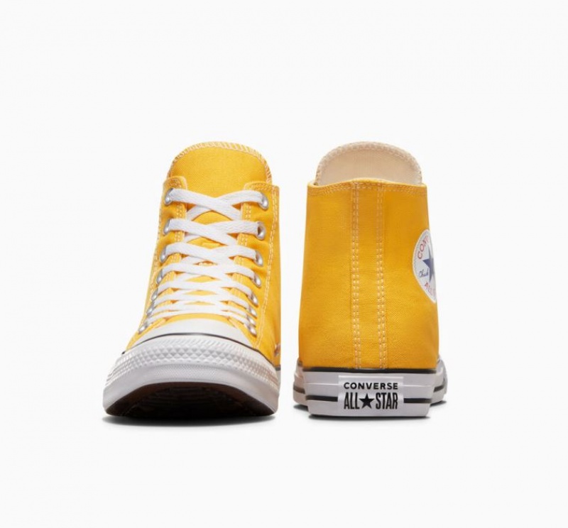 Férfi Converse Chuck Taylor All Star Magasszárú Tornacipő Citrom | HUNGARY NWB6SE