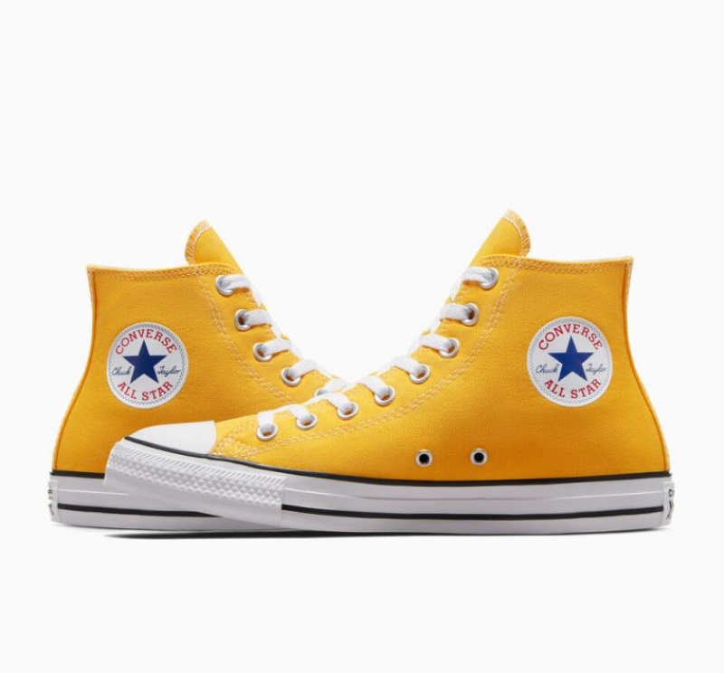 Férfi Converse Chuck Taylor All Star Magasszárú Tornacipő Citrom | HUNGARY NWB6SE