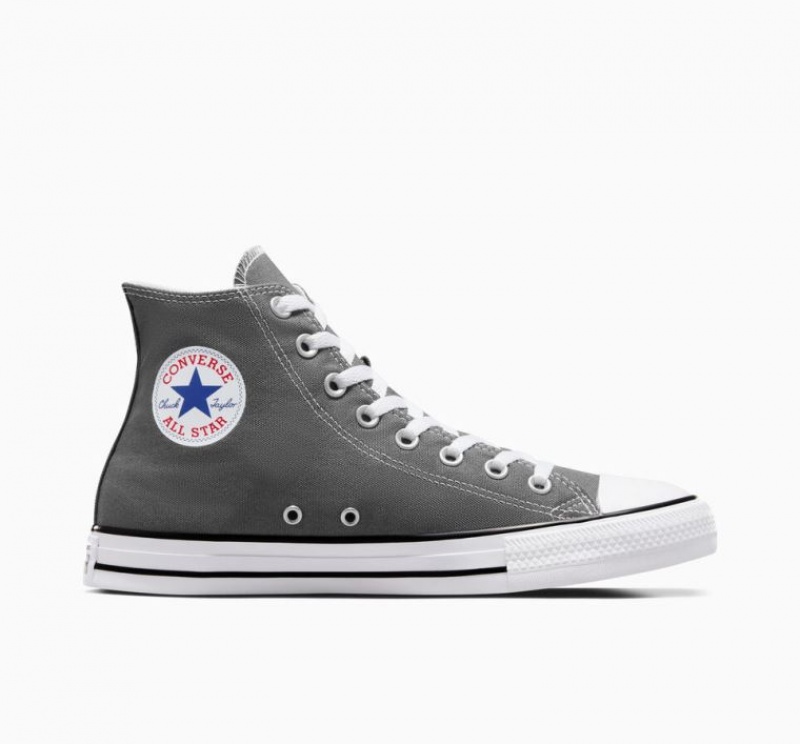 Férfi Converse Chuck Taylor All Star Magasszárú Tornacipő Szürke | HUNGARY IKC4ZO