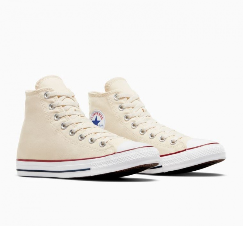 Férfi Converse Chuck Taylor All Star Magasszárú Tornacipő Bézs | HUNGARY BPF8QT