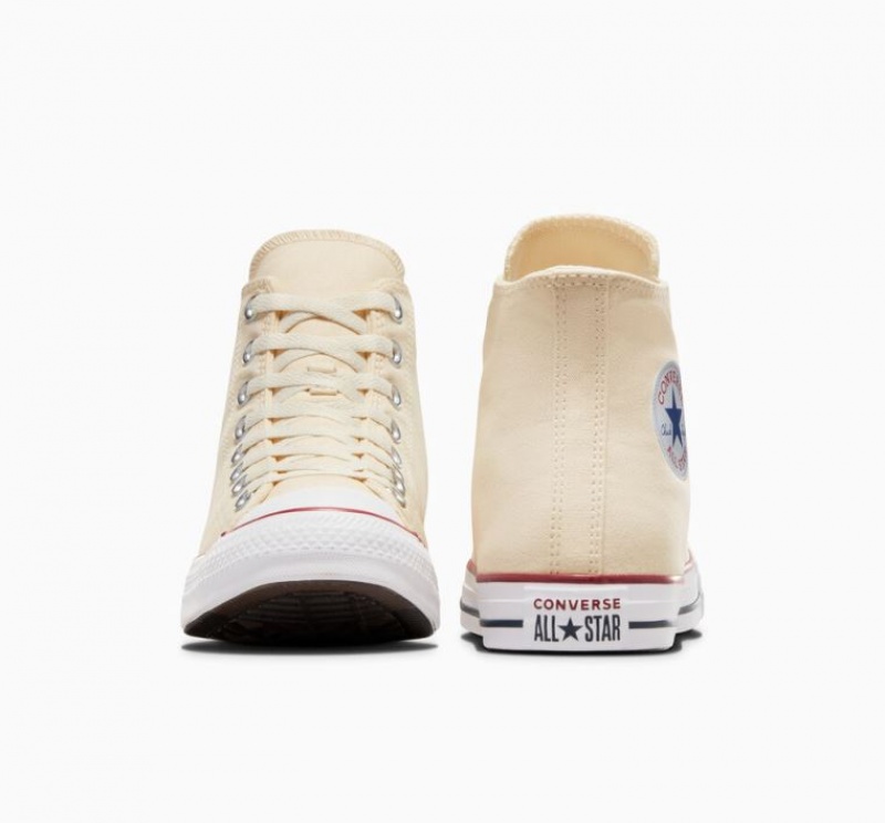 Férfi Converse Chuck Taylor All Star Magasszárú Tornacipő Bézs | HUNGARY BPF8QT