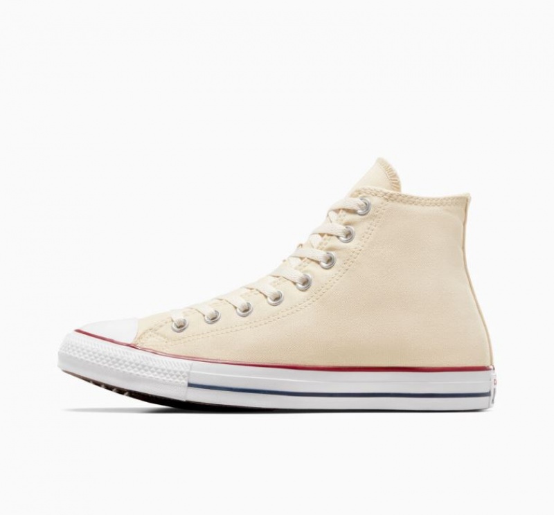 Férfi Converse Chuck Taylor All Star Magasszárú Tornacipő Bézs | HUNGARY BPF8QT