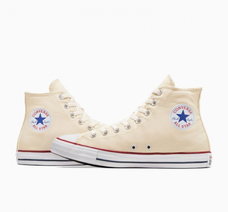 Férfi Converse Chuck Taylor All Star Magasszárú Tornacipő Bézs | HUNGARY BPF8QT