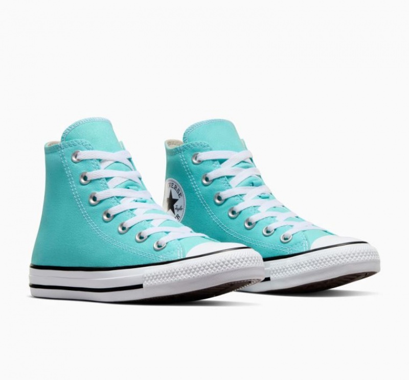 Férfi Converse Chuck Taylor All Star Magasszárú Tornacipő Türkiz | HUNGARY IMN3JT