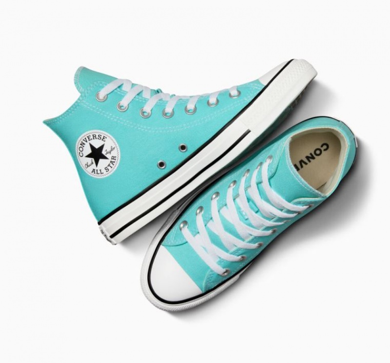 Férfi Converse Chuck Taylor All Star Magasszárú Tornacipő Türkiz | HUNGARY IMN3JT