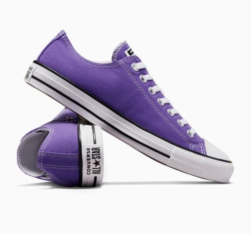 Férfi Converse Chuck Taylor All Star Rövidszárú Tornacipő Lila | HUNGARY MOC0IX