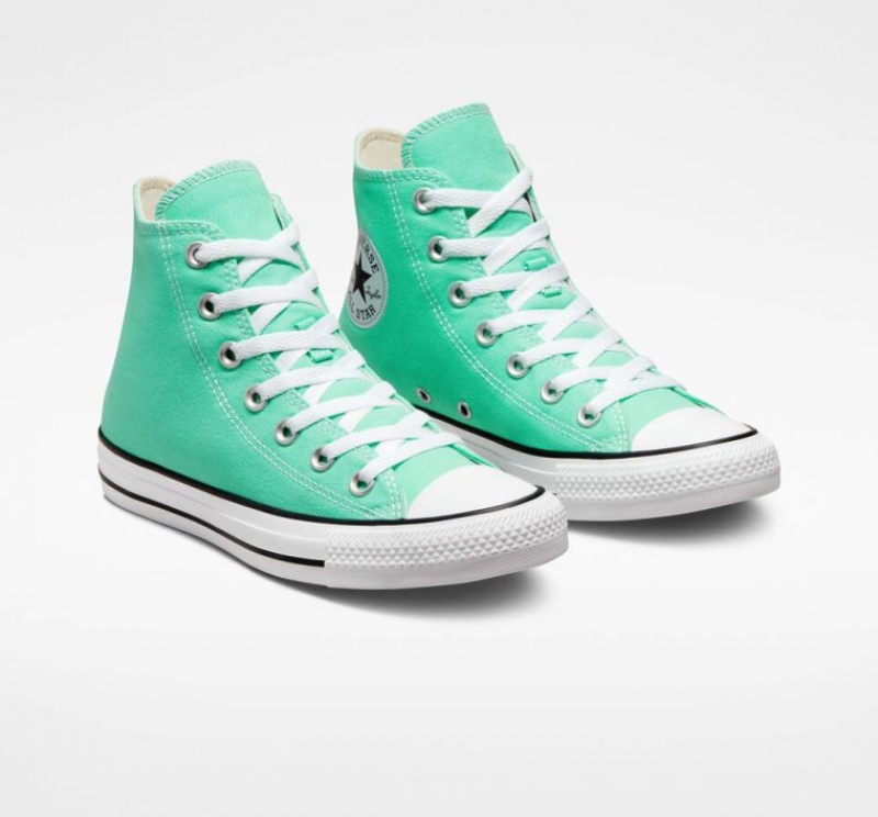 Férfi Converse Chuck Taylor All Star Seasonal Color Magasszárú Tornacipő Türkiz | HUNGARY YDL8PO