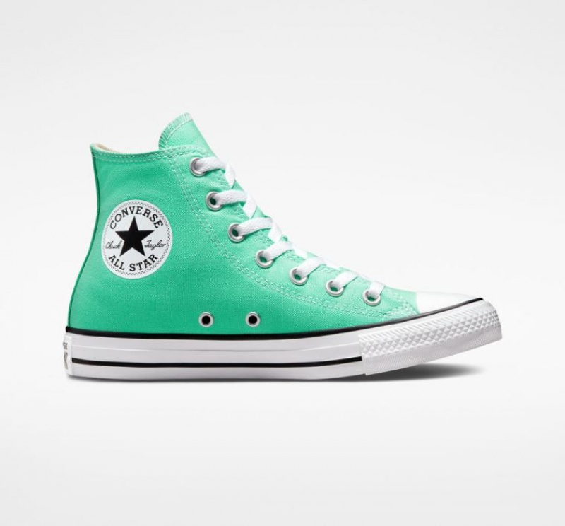 Férfi Converse Chuck Taylor All Star Seasonal Color Magasszárú Tornacipő Türkiz | HUNGARY YDL8PO