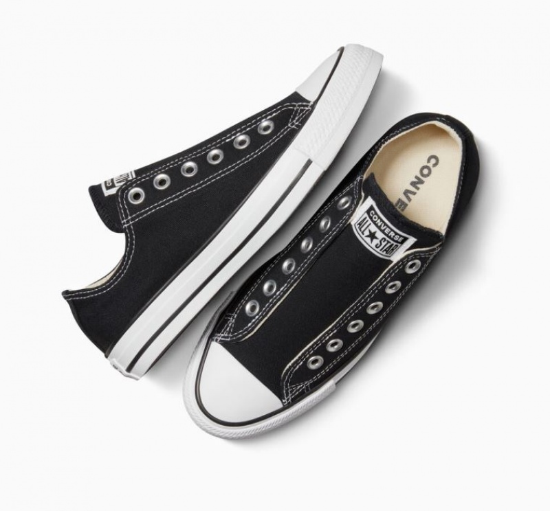 Férfi Converse Chuck Taylor All Star Slip Rövidszárú Tornacipő Fekete | HUNGARY AKF5PJ