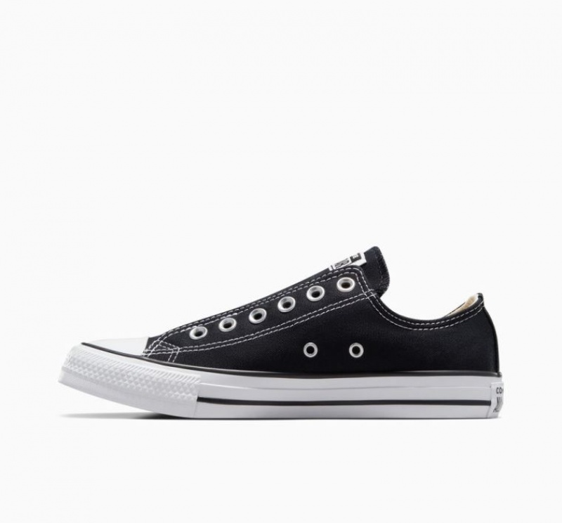 Férfi Converse Chuck Taylor All Star Slip Rövidszárú Tornacipő Fekete | HUNGARY AKF5PJ