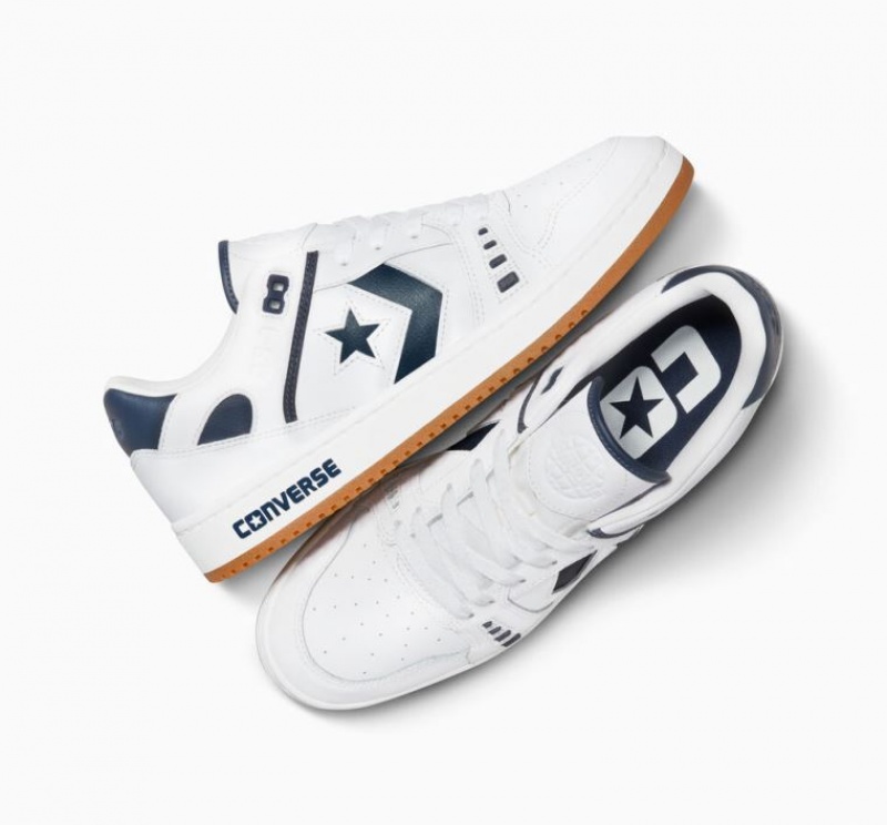 Férfi Converse Cons AS-1 Pro Deszkás Cipő Fehér Sötétkék | HUNGARY BXA6KC