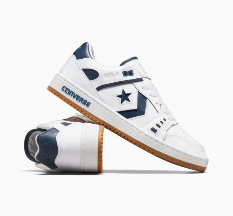 Férfi Converse Cons AS-1 Pro Deszkás Cipő Fehér Sötétkék | HUNGARY BXA6KC