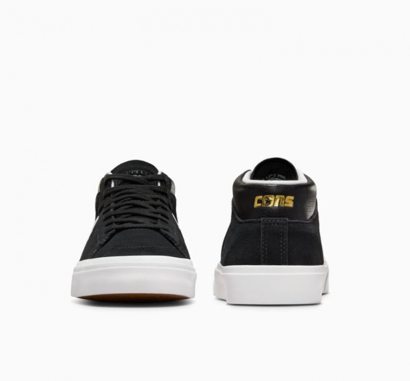 Férfi Converse Cons Louie Lopez Pro Deszkás Cipő Fekete | HUNGARY AEL4YZ