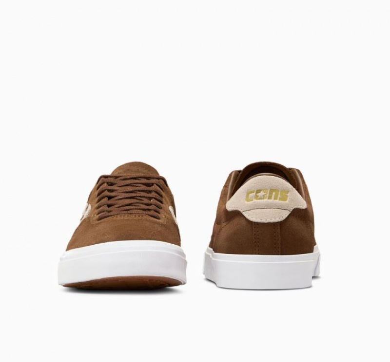 Férfi Converse Cons Louie Lopez Pro Suede Deszkás Cipő Barna | HUNGARY LUS0RT