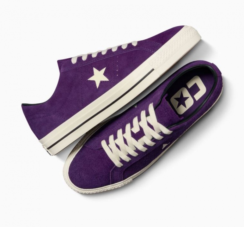 Férfi Converse Cons One Star Pro Deszkás Cipő Lila | HUNGARY OIH4QK